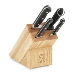 Tramontina Forged 5 Pc Cutlery Set W/Hardwood Counter Block