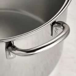 Tramontina 24 Qt Covered Stainless Steel Stock Pot 10 Tramontina 24 Qt Covered Stainless Steel Stock Pot -Kitchenware Store 80104123IXM002G