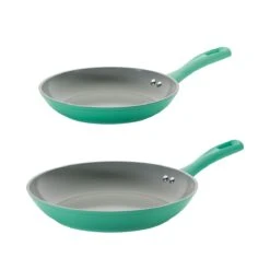 Tramontina 2 Pk 10 In And 12 In Aluminum Saute Pans Teal 11 Tramontina 2 Pk 10 In And 12 In Aluminum Saute Pans Teal -Kitchenware Store 80110040IXM002G