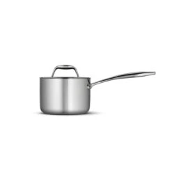 Tramontina 1.5 Qt Tri-Ply Clad Stainless Steel Covered Sauce Pan 12 Tramontina 1.5 Qt Tri-Ply Clad Stainless Steel Covered Sauce Pan -Kitchenware Store 80116021IXM002G