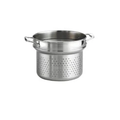 Tramontina 18/10 Stainless Steel Pasta Insert (Fits Tri-Ply Clad 8 Qt Stock Pot)