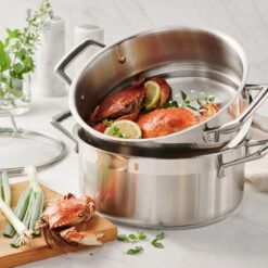 Tramontina 5 Qt Stainless Steel Steamer Set