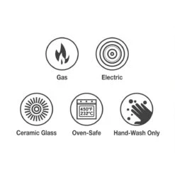 Tramontina 4 Qt Enameled Cast Iron Covered Braiser - Latte With Gold Stainless Steel Knob 8 Tramontina 4 Qt Enameled Cast Iron Covered Braiser - Latte With Gold Stainless Steel Knob -Kitchenware Store 80131087IXM005G