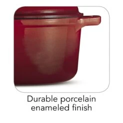 Tramontina 6.5 Qt Enameled Cast Iron Covered Dutch Oven - Gradated Red -Kitchenware Store 80131621IXI003G