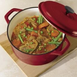 Tramontina 6.5 Qt Enameled Cast Iron Covered Dutch Oven - Gradated Red