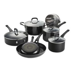 Tramontina 11 Pc Nonstick Cookware Set - Gray -Kitchenware Store 80156083IXM001G