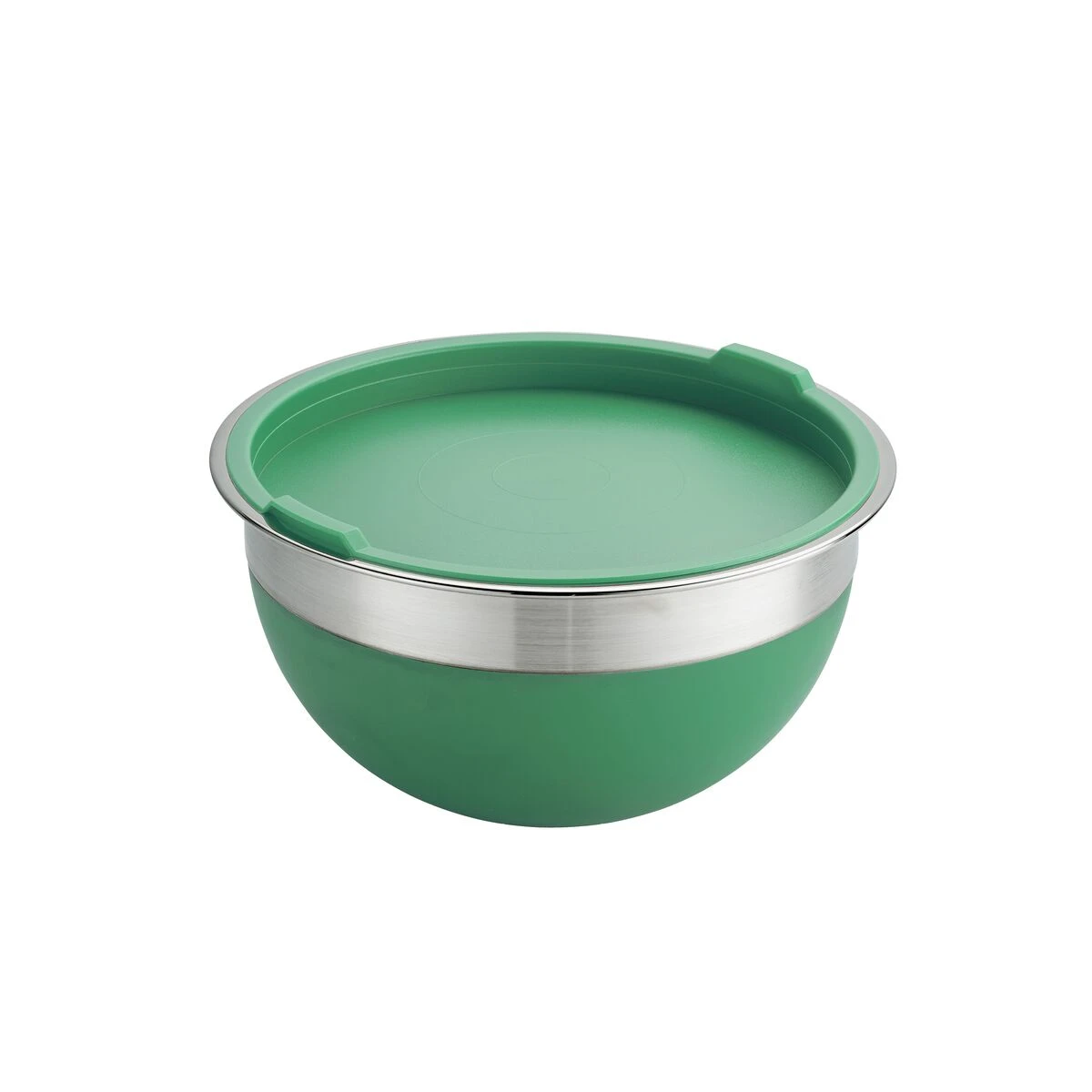 Tramontina 10 Pc Covered Stainless Steel And Silicone Mixing Bowl Set - Mint Green 7 Tramontina 10 Pc Covered Stainless Steel And Silicone Mixing Bowl Set - Mint Green - Image 7