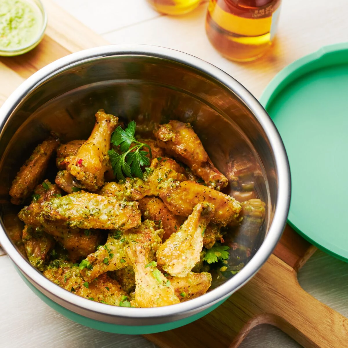 Tramontina 10 Pc Covered Stainless Steel And Silicone Mixing Bowl Set - Mint Green 4 Tramontina 10 Pc Covered Stainless Steel And Silicone Mixing Bowl Set - Mint Green - Image 4