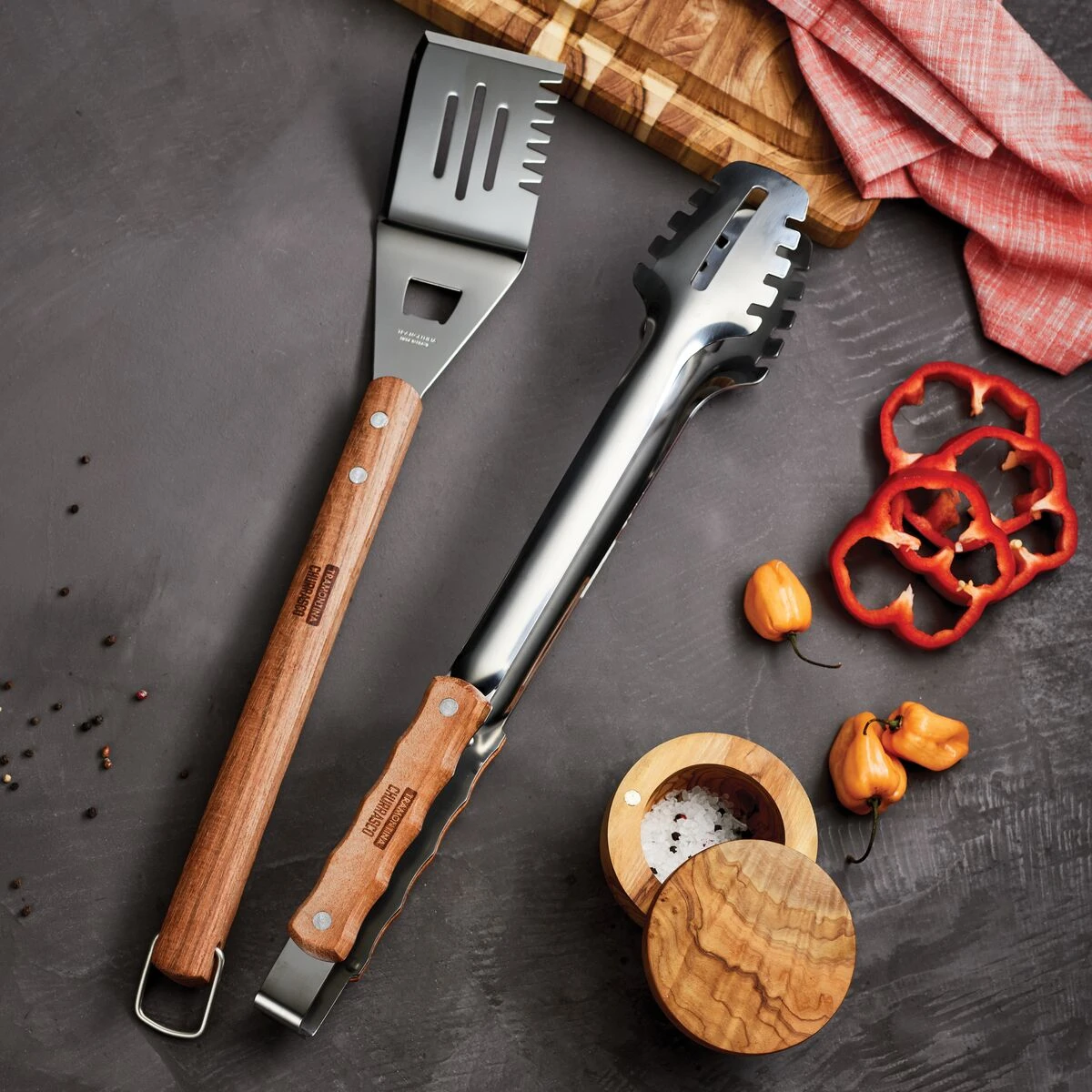 Tramontina Churrasco BBQ 2 Pc Tool Set 1 Tramontina Churrasco BBQ 2 Pc Tool Set