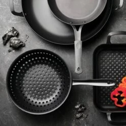 Tramontina Churrasco BBQ 10 In Round Carbon Steel Stir Fry Pan -Kitchenware Store 80905017IXM005G