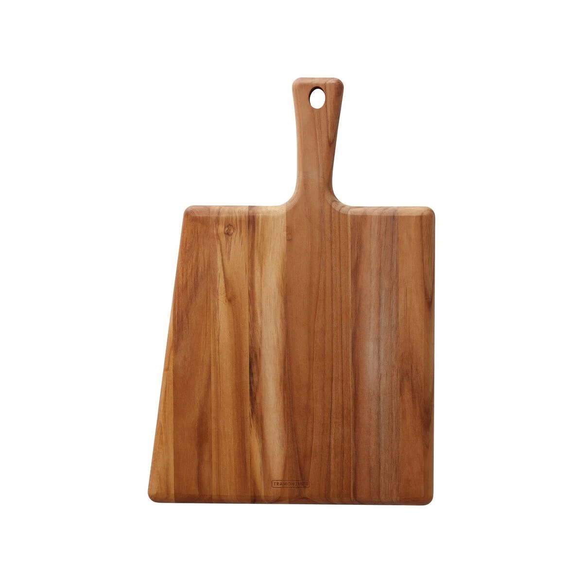 Tramontina 15.75 In X 10.5 In Teak Wood Rectangle Cutting Board With Handle & Groove 2 Tramontina 15.75 In X 10.5 In Teak Wood Rectangle Cutting Board With Handle & Groove - Image 2