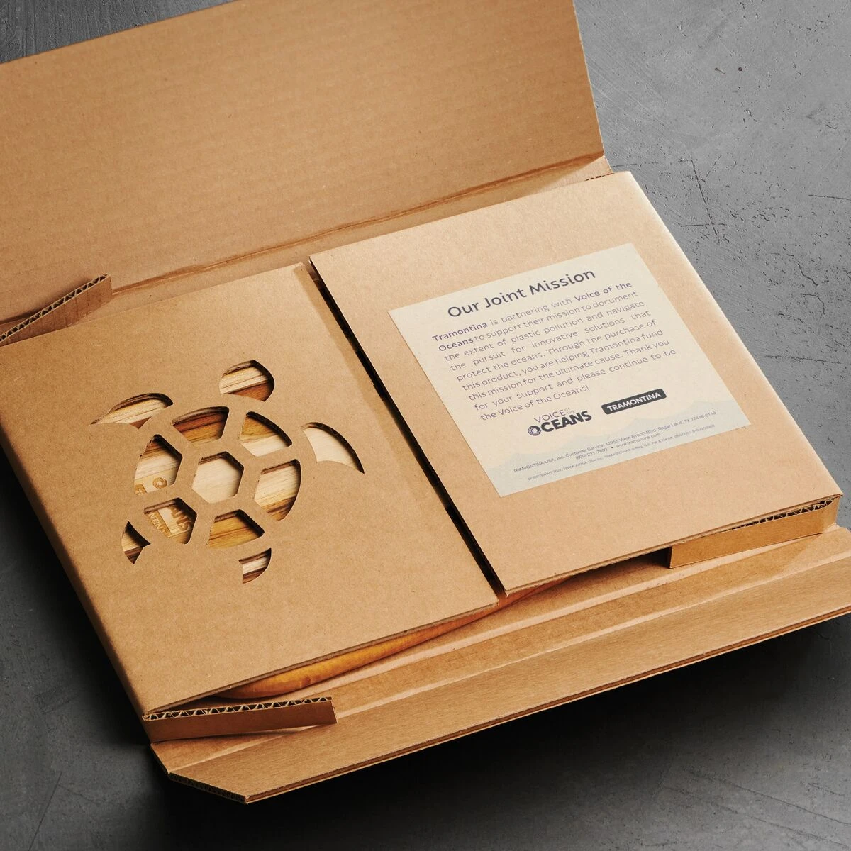 Tramontina Teakwood Steak Serving Board- Voice Of The Oceans Limited Edition 2 Tramontina Teakwood Steak Serving Board- Voice Of The Oceans Limited Edition - Image 2